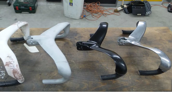 法国自行车运动员在里约奥运会使用3D打印车把