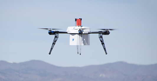 Flirtey用3D打印无人机进行首次从船到岸运输测试