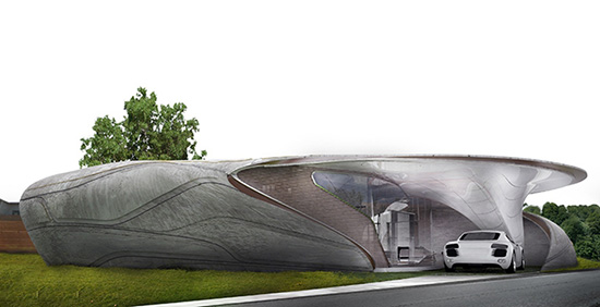 WATG设计出世界第一栋自由形态3D打印住宅