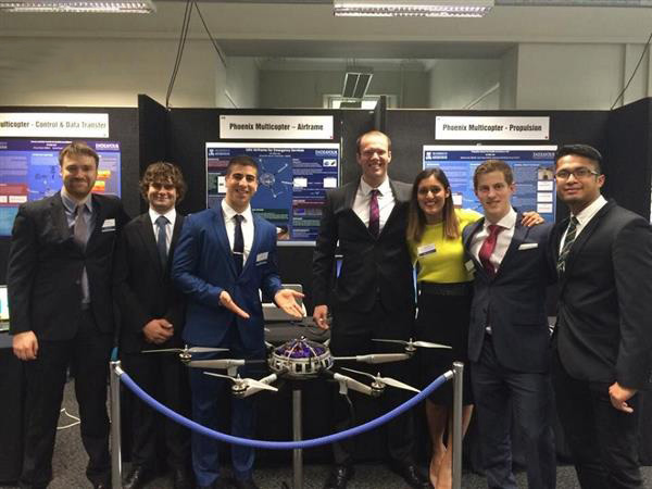 澳洲大学生开发出3D打印钛金属消防无人机