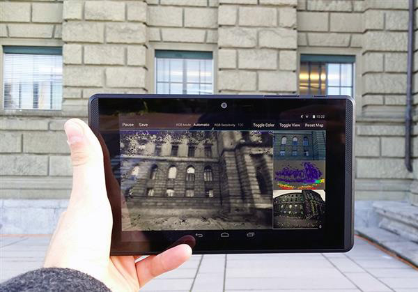 瑞士开发软件可用平板电脑实时3D测绘整栋建筑