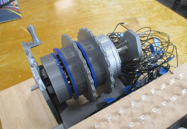 法国大学生运用3D打印技术制造Enigma Machine
