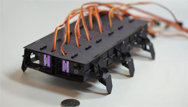 哈佛研究人员开发免费软件设计可3D打印折纸机器人