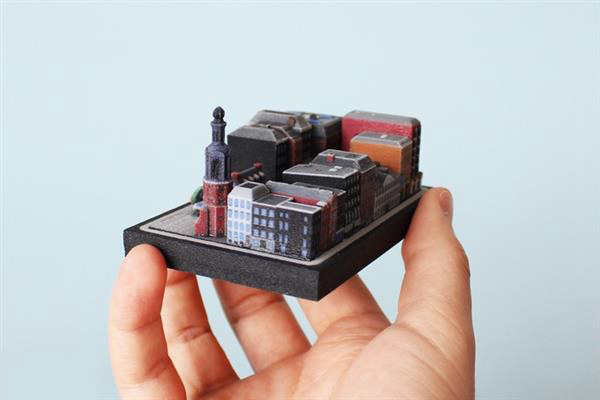 建筑迷成立公司专门3D打印世界经典建筑模型