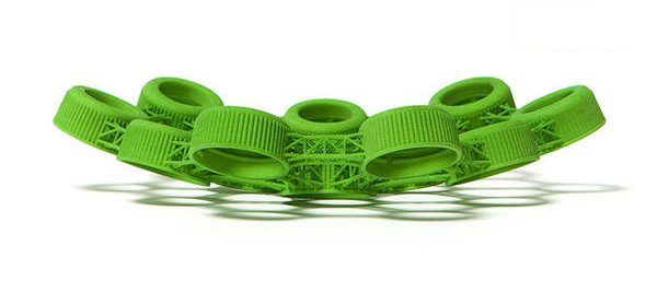 3D打印瓶架让普通饮料瓶变身精美艺术品