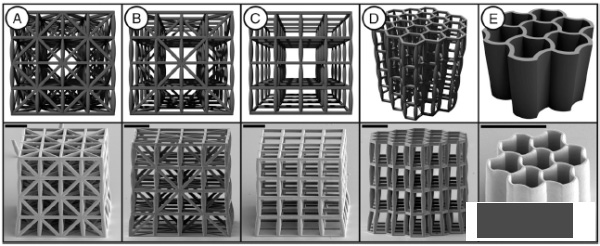 科学家用3D打印开发超高强度轻质材料