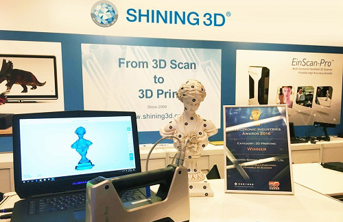 Shining 3D首推“3D扫描世界艺术品”项目