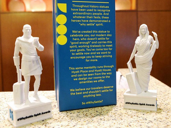 凯悦酒店为商务旅行人士推出3D打印人像雕塑