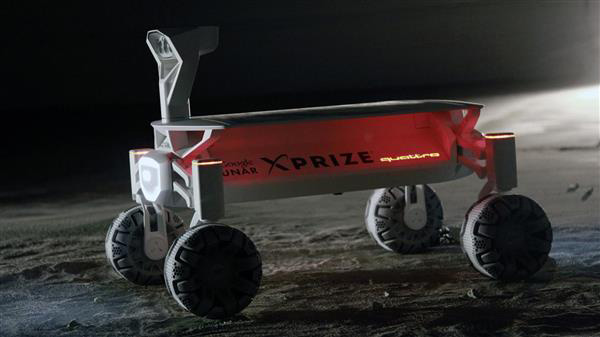 奥迪将在2017发射3D打印月球车——Lunar Quattro