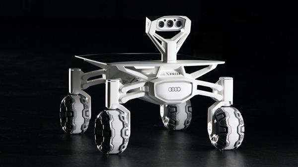 奥迪将在2017发射3D打印月球车——Lunar Quattro