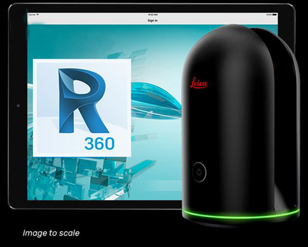 徕卡公司新BLK360 3D扫描仪通过iPad控制