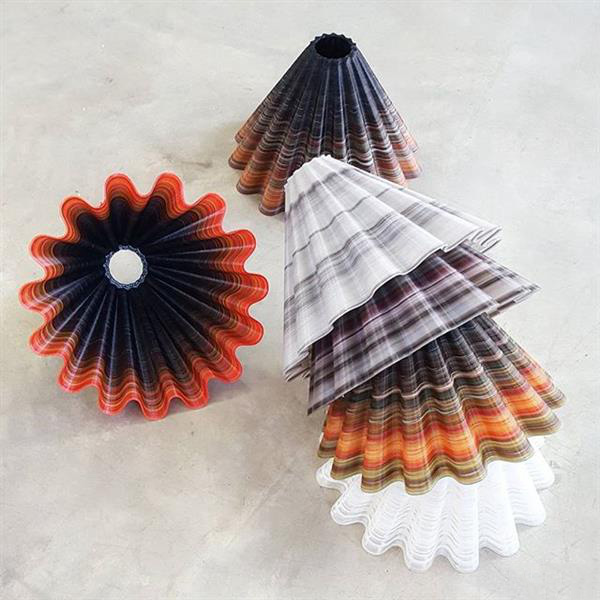 Fleximatter公司使用高速混色3D打印技术制造大型家具