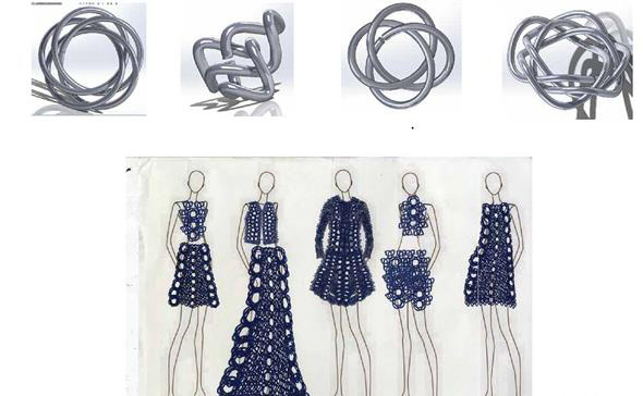 以色列学生用3D打印让19世纪的蕾丝礼服重生