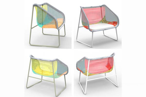 瑞典家居Ikea推出第一款3D织造家具