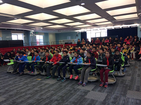 "发现杯"编程挑战流动课堂之上海江宁学校站