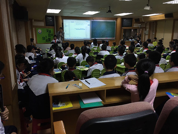 "发现杯"编程挑战流动课堂广州同福中路第一小学