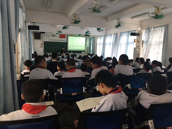 "发现杯"编程挑战流动课堂之广州基立道小学站