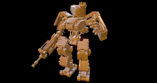 《守望先锋》迷会喜欢的3D打印“Bastion”PC机