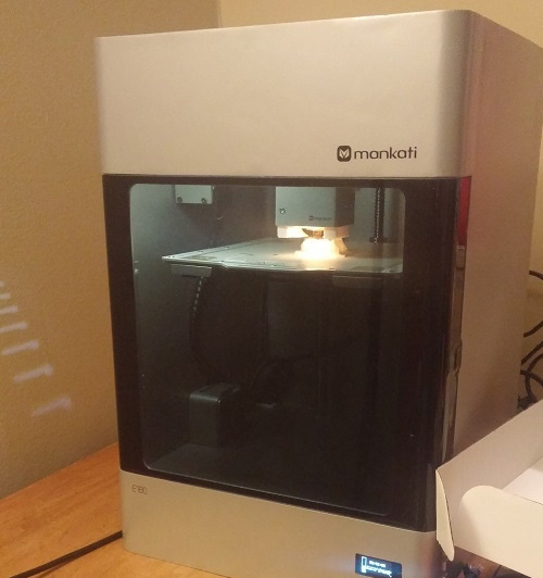 Mankati推可高品质打印的3D打印机Mankati E180