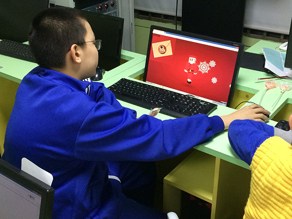 北京大钟寺校区：少儿编程圣诞节活动课开班盛况