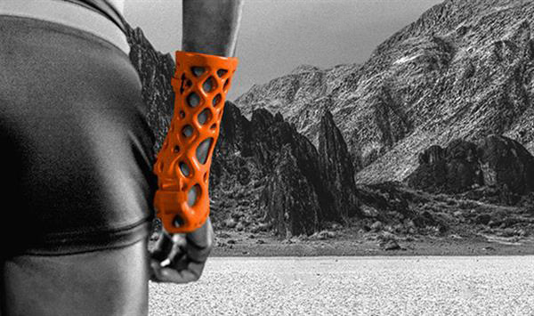 ActivArmor用3D扫描创建透气防水的石膏夹板替代设备