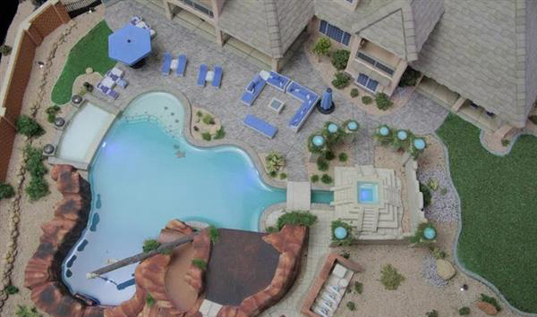 园林公司借3D打印模型向客户展示工程效果