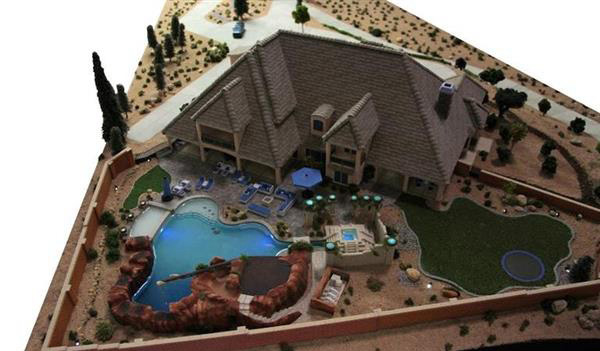 园林公司借3D打印模型向客户展示工程效果