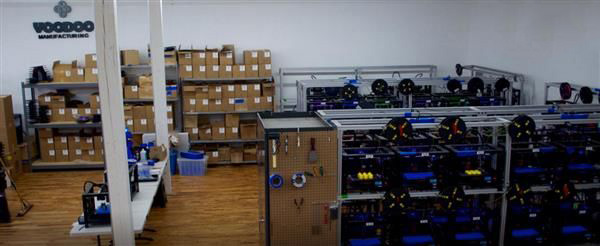 VM的新时代机器人工厂拥有美国最大3D打印机群