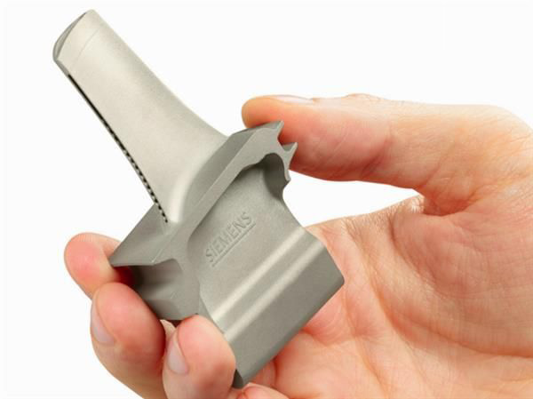 西门子3D打印涡轮机叶片成功通过1250°C、13000转/分的测试