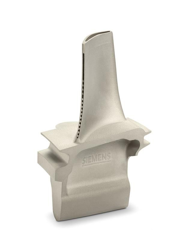 西门子3D打印涡轮机叶片成功通过1250°C、13000转/分的测试