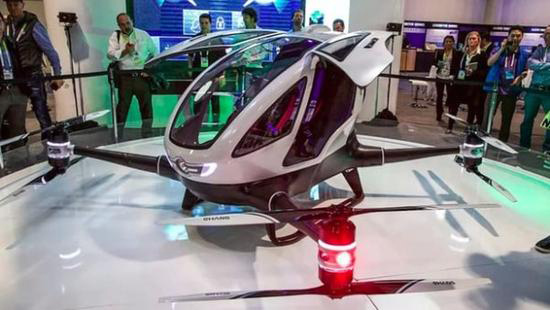 迪拜将在7月推出亿航“无人机的士”服务