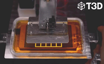 T3D推出用手机屏幕光做光源的光固化3D打印机