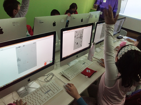 北京广渠门校区：少儿编程体验课开班盛况