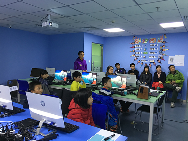 北京望京校区：少儿编程体验课开班盛况