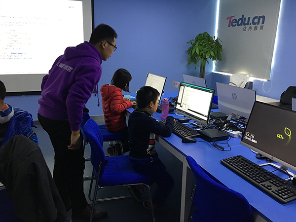 北京望京校区：少儿编程体验课开班盛况