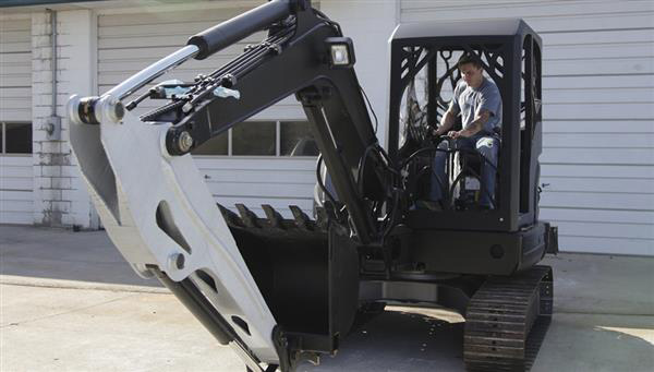 2017国际工程机械展惊现3D打印挖掘机