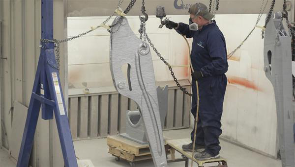 2017国际工程机械展惊现3D打印挖掘机