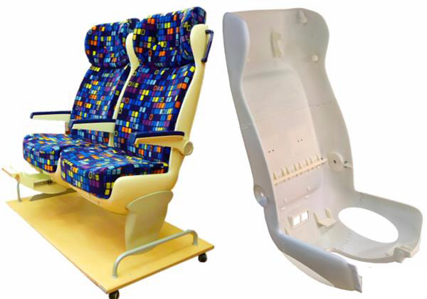 3D打印功能性火车座椅原型帮助POLGAR KFT节省成本