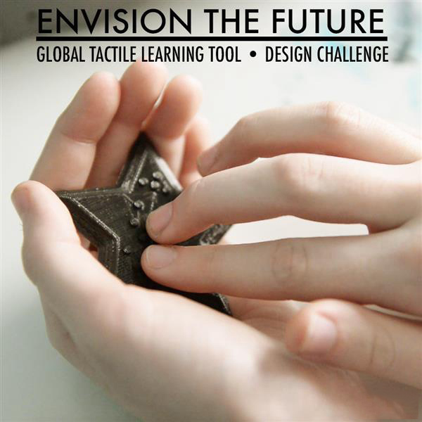 “设想未来”全球挑战赛邀创客为视障人士设计3D打印工具