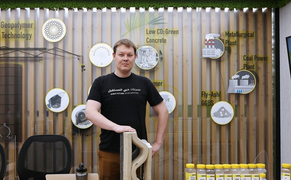 迪拜未来加速器团队开发出廉价、环保的土聚水泥3D打印材料