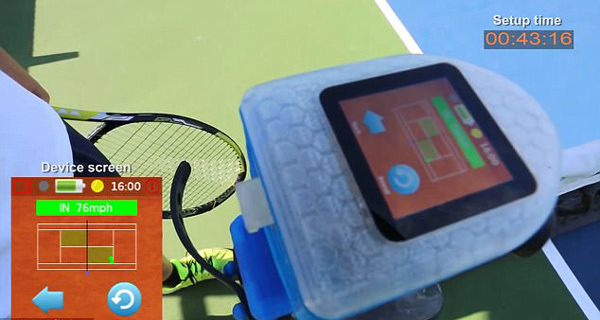 网球机器人裁判可解决出界争议 准确率高达99%