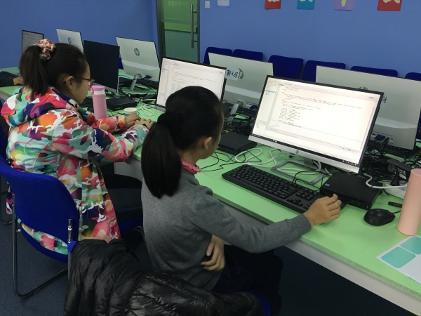 北京望京校区：少儿编程体验课开班盛况