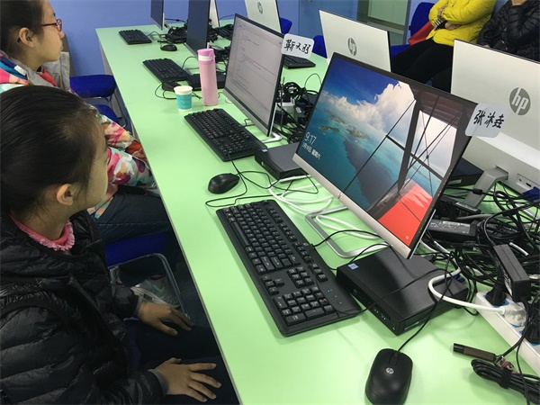 北京望京校区：少儿编程体验课开班盛况
