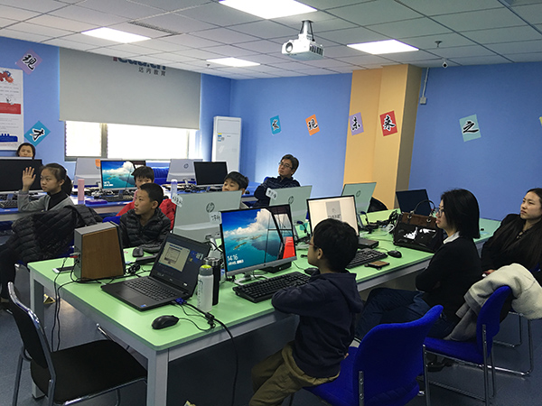 北京望京校区：少儿编程体验课开班盛况