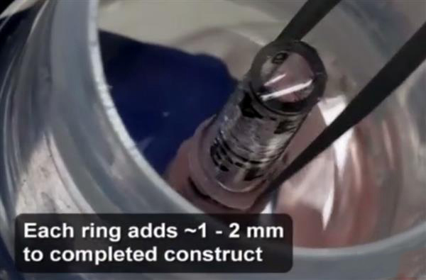 对抗心脏病的“环堆叠法”：用3D打印导板制作定制血管