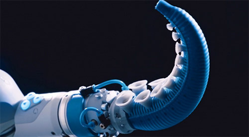 柔性章鱼机器人手臂出世 可大幅提高共事安全性