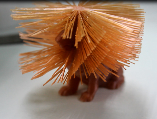 威风凛凛的“王之发型”是怎样3D打印出来的？