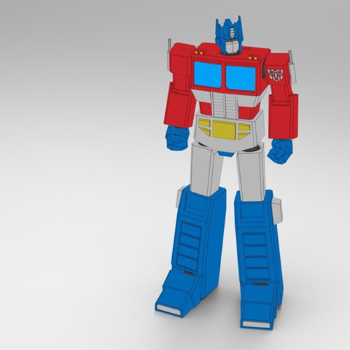 eSUN易生BIG LiL DESIGN合作变形金刚珍藏版手办