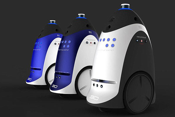 硅谷公司研发“保安机器人” 可有效减少犯罪率