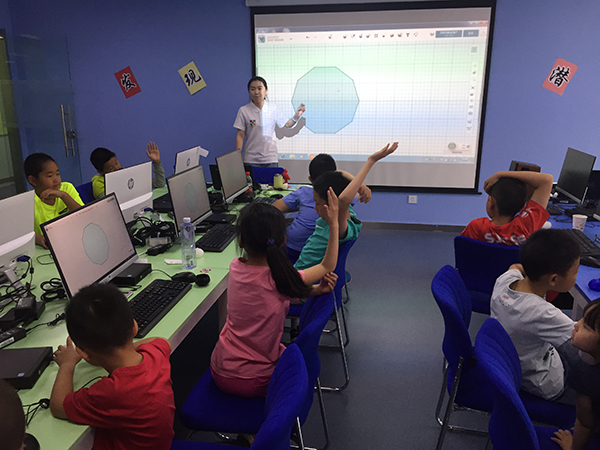 北京望京校区：少儿3D打印五一活动课开班盛况